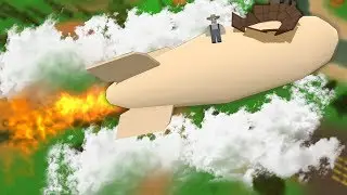 ОНЛАЙН РЕЙД С ДИРИЖАБЛЯ В UNTURNED