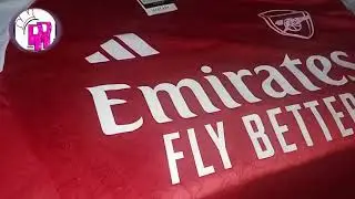 UNBOXING JERSEY ARSENAL HOME 2025/2026