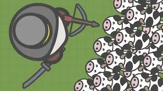 MOOMOO.IO - NEW COWS UPDATE! ANIMALS UPDATE! Farming Cows & Raiding Bases (Moomoo.io Update)