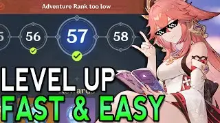 All Ways to Level Up Adventure Rank FAST in 2024 | Genshin Impact