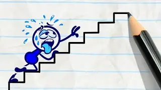 DREAD ASTAIRS | Pencilmation Cartoons!