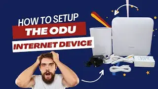 Simple Unboxing and Installing (How to Setup The ODU Internet Device)