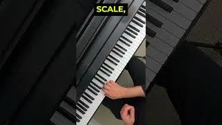 Quick Guide to Minor Pentatonic Scales on Piano 🎶 | Learn Fast! #shorts #pianotutorial
