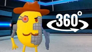 🐷 Roblox 360 VR Piggy Mr. P vs Badgy Jumpscare Fake 360° Virtual Reality Experience Test