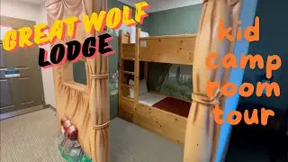 Great Wolf Lodge | Grapevine Tx | Kid Camp Room Tour