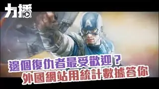邊個復仇者最受歡迎？外國網站用統計數據答你