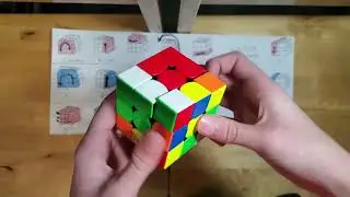 Another Way to Solve the White Corners of a 3x3 Rubik's Cube (No algorithms)