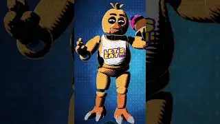 Анимация Комикс стиль Чика из FNAF AR (Animation Comic Style Chica from FNAF AR)