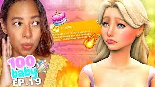 Maman débordée et un anniversaire qui tourne mal 🔥| 100 BABY CHALLENGE SIMS 4 | EP 19