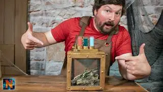 Making a steampunk specimen terrarium