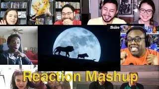 The Lion King   Official Trailer REACTIONS MASHUP