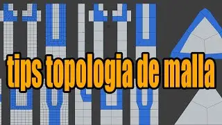 #tutorial  para principiante #topología de malla en #blender #3dmodel  en #5minutos #tips / TaktGame