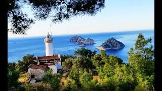 #likyayolu nun en güzel etabı  #karaöz Korsan koyu #gelidonyafeneri ve #kamp ı #adrasan 24 km. 2 Blm