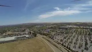 First flight with cheap gimbal