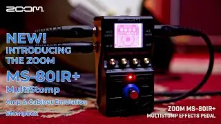 Zoom MS 80IR+ MultiStomp Introduction Video