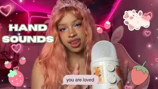 Hand Sounds ASMR🍓Salt & Pepper, Anticipatory Tingles, Mouth Sounds, Personal Attention