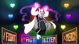 Битва с Азриелем  OSU UNDERTALE  Hard Rock and just SS mod  Сложная битва      Нет