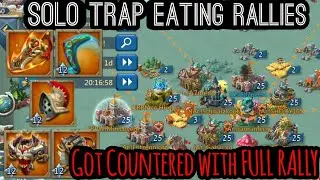Lords Mobile - Ar. and A7med9 vs Solo Trap | Full T5 | Titans | Rallies
