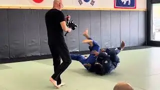 Iphone video of black belt demo