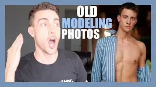 REACTING TO MY OLD MODELING PHOTOS