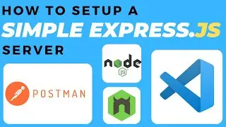 How to install and API call a simple EXPRESS.JS server | Windows 10 | 2024