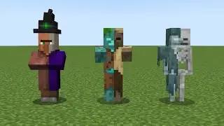 All mobs transformation in Minecraft ||Minecraft #minecraft
