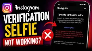 You can't upload photos or videos to confirm your identity right now To prevent any misuse Instagram