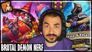 THIS DEMON NERF IS BRUTAL! - Hearthstone Battlegrounds