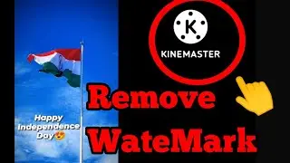 How To Remove Watermark from video free | How to Remove watermark from Kinemaster | Remove watermark