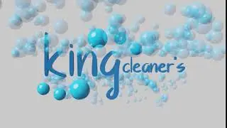 King Cleaners Animated logo