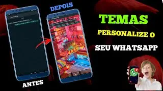 PERSONALIZE seu WHATSAPP! Veja como MUDAR O PLANO DE FUNDO DO APP.