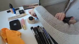 ASMR Household Cleaning - Packing Makeup