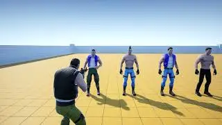 Unreal Engine - Hit reaction NPC