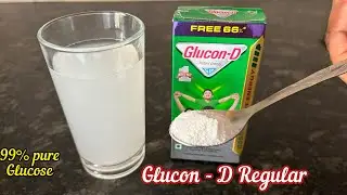 Glucon-D Regular Review & Demo | How to make Glucon-D Energy Drink  Glucon-D Glucose Powder Benefits
