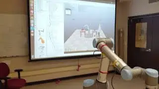 The Digital Twin Setup - Robot hallucinating Human Avatar