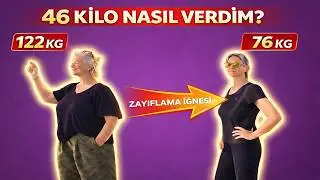 ZAYIFLAMA İĞNESİ İLE 46 KİLO VERDİM! MOUNJARO 