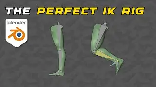The perfect IK rig in Blender | Leg IK | Character Rig