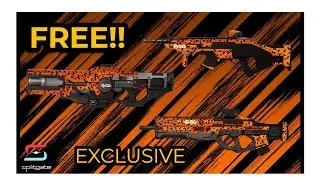 Splitgate: How To GET (FREE) STEEL SERIES SKINS! LIMITED WEAPON SKINS! (Splitgate 2021)