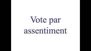 Vote par assentiment