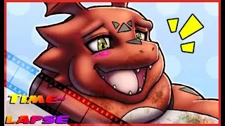 [TIME-LAPSE]  FLC: Guilmon - Stuffed