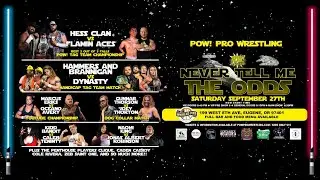FULL EVENT: Never Tell Me The Odds 2025 | Best 2/3 Falls Match, Handicap Match, Dog Collar War!