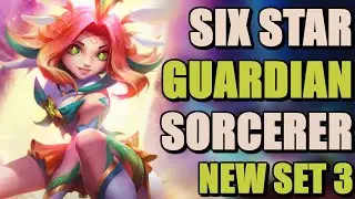 TFT Set 3 Comps | 6 Star Guardian 6 Sorcerer | Full Gameplay | Teamfight Tactics