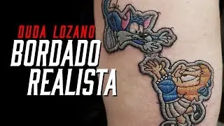 FELÍCIA (LOONEY TUNES) EM BORDADO REALISTA - DUDA LOZANO