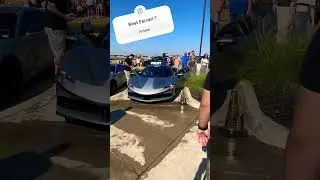 Ferrari Flow at cars and coffee #ferrari