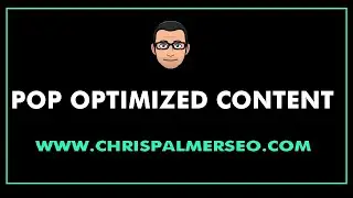 Page Optimizer Pro Optimized Content Service -Chris Palmer SEO