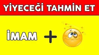 Emojilerle Anlatılan YEMEĞİ Tahmin Edebilir misin? Emoji Bulmaca Yarışması