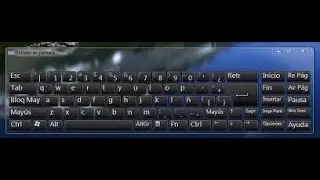 Como poner el teclado en pantalla-- windows 8