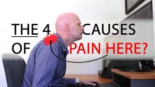 What are the 4 most common causes of neck stiffness & forward head posture?