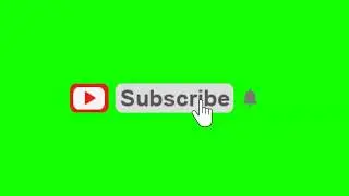 Green Screen Subscribe Button with sound effects
