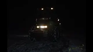 Tilth  In Snow //Case Ih magnum 335 + Opal Europa8//